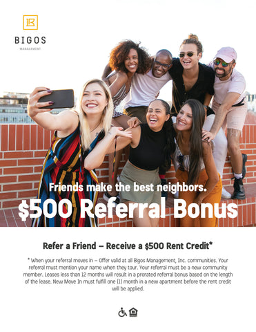 Resident Referral Flyer- $500