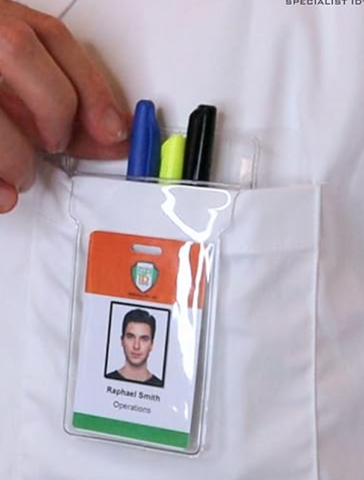 ID Badge Holder - Pocket Protector