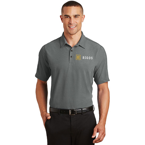 Men's Onyx Polo- Gray