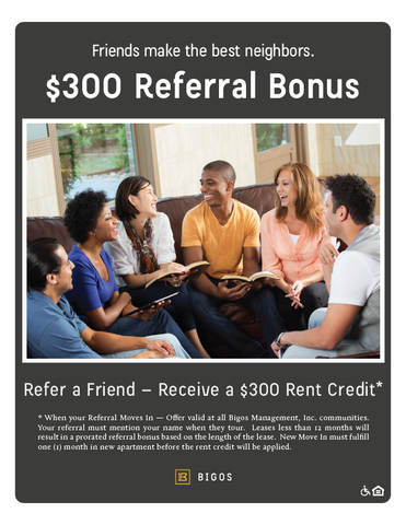 Resident Referral Flyer- $300