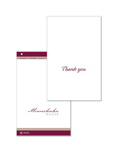 Note Card - Thank You