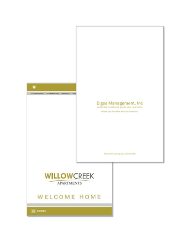 Note Card - Welcome Home